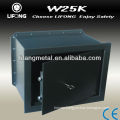 Wall safe box mounted with metal material